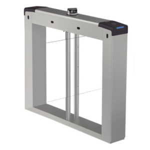 Torniquete Swing Central / Reconocimiento Facial y Mifare Integrados / Bidireccional / 5,000,000 MCBF / 4 Pares dToF / Carriles 65 o 90 cm (2.13 o 2.95 ft) / Requiere Torniquetes Laterales