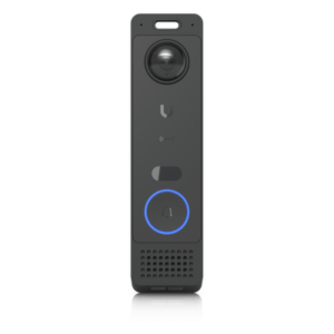 Video Portero IP / Dual Cámara 5 MP + 8 MP / Audio Bidireccional / IR 5 m (16.4 ft) / Detección Inteligente y Reconocimiento Facial / NFC / PoE+