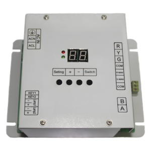 Controlador de Tráfico Peatonal / 5 Salidas / 110 VCA / Gabinete con Montaje / Integración Alarma Acústica