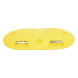 Boya Vial / Plástico Duradero / 20 Toneladas / LED Reflejantes / 4 Orificios / 8.7 x 4.7 x 1 pulgadas