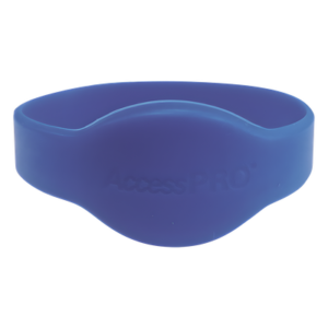 Brazalete RFID MIFARE / 13.56 MHz / 74 mm Diámetro / Silicona Resistente al Agua / Formato Wiegand 32 Bits / Talla Adulto