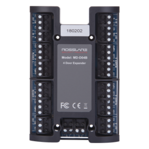 Módulo Expansor de Control de Acceso / 4 Puertos Wiegand / 4 Salidas Relé 5A NA/NC/COM / Comunicación Supervisada / 12 VCC / Diseño Compacto