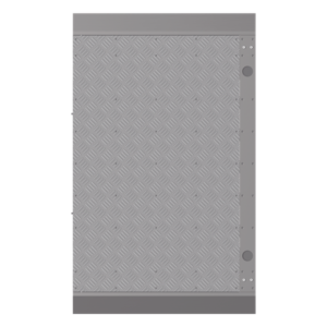 Base Adicional para Torniquete / Carril 90 cm (35.4 in) / No Requiere Anclaje / Paso de Cableado Integrado / Serie DS-K3B961