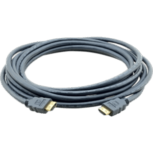 Cable HDMI Premium| Longitud 15.2 m | Alta Velocidad 18 Gbps | 1080p@60Hz (4:2:0) | Conectores Dorados 24K | K-Lock Resistentes | Triple Blindaje | Certificado Premium