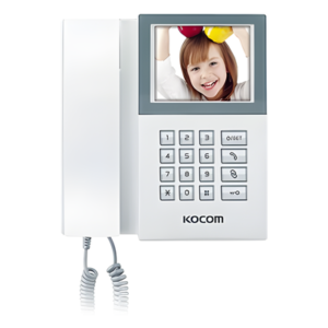 Estación de Guardia / Uso con Frente de Calle Multiapartamento / Compatible con Monitores TVPRO400MW/MB / Conexión con Distribuidores KVSA4P/KVSA8P