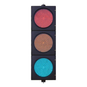 Semáforo de Señalización LED / 3 Colores Rojo-Amarillo-Verde / 204 LEDs por Color / 400-600 cd / 110 VCA / 13 W / IP Hermético