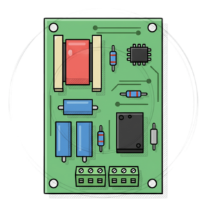 Tarjeta Electrónica Esclava / Control de Torniquete / Supresor de Voltaje Integrado / RS-485 / Compatible DSK3B801L/M