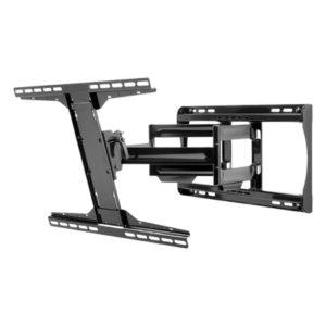 Soporte de Pared Articulado / Pantallas 39" a 90" / Extensión 542 mm / Capacidad 68 kg / VESA 200x100 a 600x400 mm / Inclinación +15°/-5° / Pivote ±90°