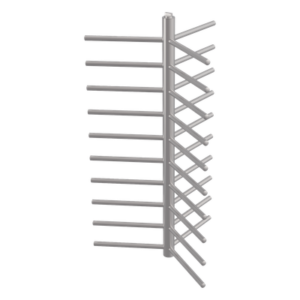 Eje Central de Refacción / Torniquete de Cuerpo Completo / Carril Sencillo / Acero Inoxidable