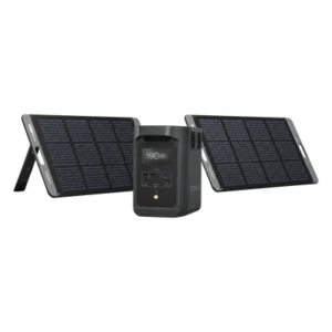 Kit de Energía Portátil / 980 Wh / Salida AC 500 W (X-Boost 650 W) / Panel Solar 200 W / Batería LiFePO4 / UPS Inteligente