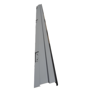 Jamba de bisagras galvanizada, 6'8", 5 3/4" izquierda