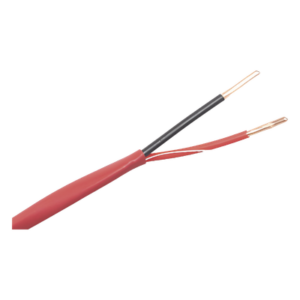 Cable de Alarma contra Incendios / 2x18 AWG / 305 m (1000 ft) / Rojo / FPLR / FT4 UL / Riser