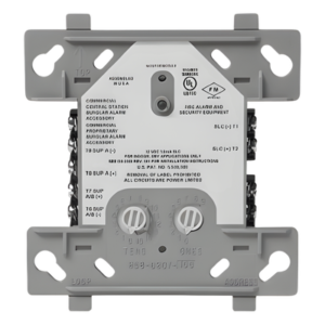 Módulo Monitor Direccionable Dual / 2 Circuitos IDC Clase B / Alimentado por Lazo SLC / 15 a 32 VCC / Caja 4 Pulgadas