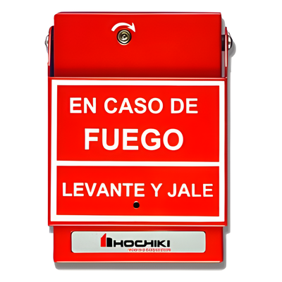 Estación de Jalón Convencional / Doble Acción / Contactos N/O 10 A a 120 VCA / Carcasa Metálica de Fundición / Texto en Español / Rango de Temperatura -35 °C a 66 °C (-31 °F a 150.8 °F)