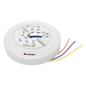 Base para Detector Convencional / 6 Pulgadas / 4 Hilos / 24 VCD / Relevador Integrado / Resistencia y Lengüeta Anti-Manipulación