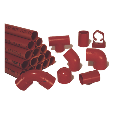 Kit de Tubería para Muestreo de Aire / UL Listado / Clasificación Plenum / 2,500 sq.ft. / 96 pies de Tubo / NFPA Impreso