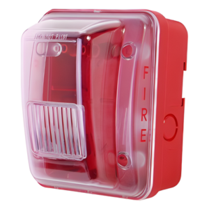 Cubierta para sirena estrobo exterior / Policarbonato Lexan® / 4.75' x 5.75' x 4.18' / UL 464 & UL 1971
