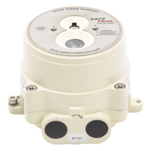 Detector de Flama UV/IR / 30 m (98 ft) Alcance / 90° HxV Campo de Visión / -40°C a 75°C / Acero Inoxidable a Prueba de Explosión
