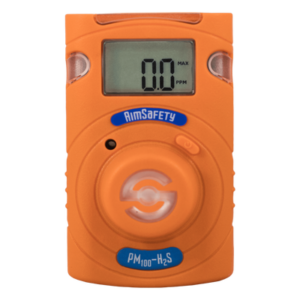 Monitor Personal Monogás / H2S / Alarma Triple / IP67 / Durabilidad 2 Años / Pantalla LCD