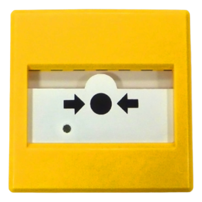 Pulsador Manual Antiincendio / Certificación EN54-11 / Restablecible con Llave / LED Multicolor / 10-30V DC / Instalación a Vista o Empotrada