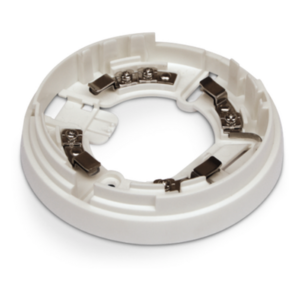 Base de Montaje para Detectores de Incendio / Universal IRIS y ENEA / Cortocircuito Integrado / 110 mm (4.3 in) / Terminales +, -, R