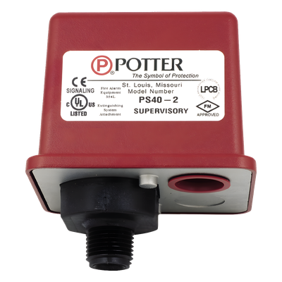 Supervisor de Baja Presión / 10-20 PSI / Dos Interruptores / Entradas 1/2" / Tuberías Secas