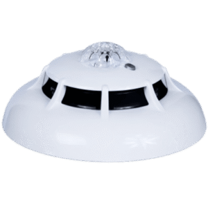 Detector Multicriterio de Humo y Temperatura / 5 Modos Configurables / Aislador de Cortocircuito EN54-17 / Certificación EN54-5/7/17 / Consumo 200 µA en Reposo / Diámetro 110 mm (4.3 in)