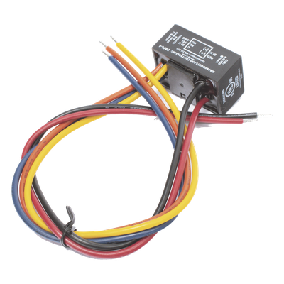 Relevador de Fin de Línea SPDT / Encapsulado en Epoxi / 12V o 24V / LED de Estado / 4.0 x 3.0 x 1.2 pulgadas