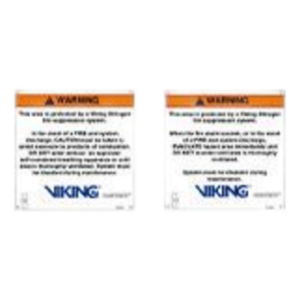 Señalamiento de Seguridad / Aluminio 254 mm / Almacenamiento de Cilindros / cULus Listed / FM Approved / Oxeo PR