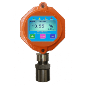Detector de gas industrial / Contenedor antideflagrante / Cabezal reemplazable en campo / Microprocesador de última generación