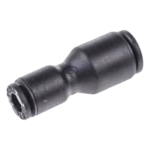 Reductor de tubo microbore / 6 mm a 4 mm / Polietileno alta calidad / UL 1820 Plenum / 10 piezas