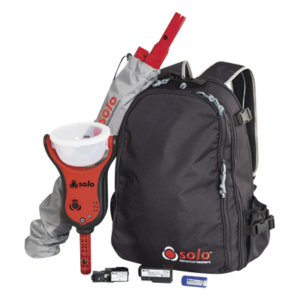 Kit portátil para prueba de detectores de humo / Alcance 4.87m (16ft) / Sistema telescópico modular / Dispensador electrónico integrado