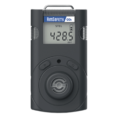 Monitor Personal de CO2 / Recargable / LCD en Tiempo Real / Alarma de 3 Niveles / Vida Útil 7 Años