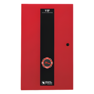Amplificador Inteligente de 50 Watts para Sistema de Evacuación por Voz, con Fuente de Alimentación y Respaldo de Batería
