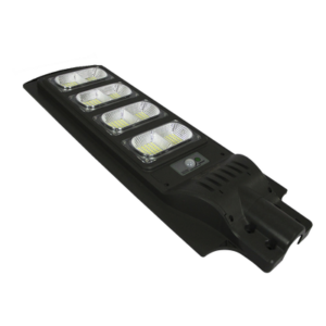 Luminaria Solar LED / 160 W / 3040-15200 lm / Luz Fría 6500 K / Sensor de Movimiento 8 m (26.2 ft) / Ángulo 120° / Panel Solar Integrado