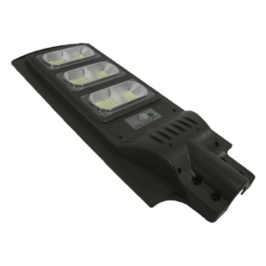 Luminaria Solar LED Urbana / 120 W / Flujo 2500-12500 lm / Sensor de Movimiento 8 m (26.2 ft) / Luz Fría 6500 K / Ángulo 120°