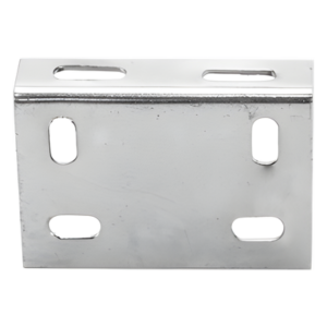 Placa Salida a Tubo / Acabado Electro Zinc / Compatible 1/2' a 2' / Abrazadera Tipo U