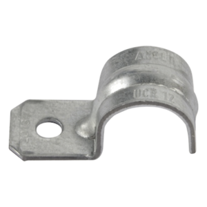 Abrazadera Tipo Uña / 3/4 (19 mm) / Acero Pregalvanizado Calibre 18 / Conduit Pared Gruesa y PVC
