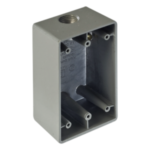 Caja Condulet FS / 3/4" (19.05 mm) / 1 Boca / Aluminio Inyectado / A Prueba de Intemperie / Volumen 308.3 cm³ / UL 514A y CAN/CSA-C22.2