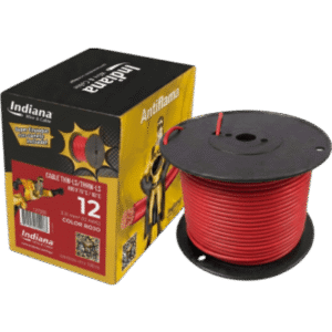 Cable THW-LS / Calibre 12 AWG / 19 Hilos / 90°C Seco / 75°C Mojado / Bobina 100 m (328 ft)