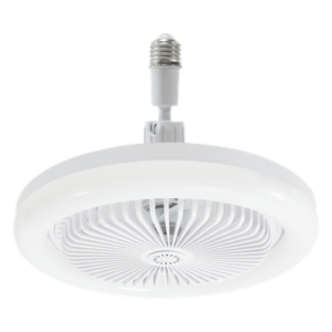 Ventilador de Techo con Luminario LED / 40 W / 3 Velocidades / 3 Tonos de Luz 2700-6500 K / Diámetro 250 mm / Dimeable / Control Remoto