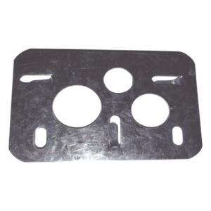 Placa Salida a Tubo Automática / 3/4", 1" y 1 1/4" / Lámina Galvanizada G60 / 5 kg