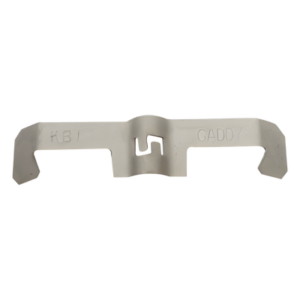Clip de Instalación para Unicanal / Sin Tornillería / Acero de Resorte / Bandejas Tipo Malla / Instalación Horizontal