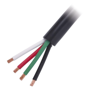 Cable de Uso Rudo / 4 Conductores / Calibre 18 AWG / 600 V / Rollo 100 m (328.1 ft)