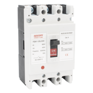 Interruptor Térmico 3P / 100 A / 690 V CA / Alta Capacidad de Ruptura / Aplicaciones Fotovoltaicas AC / -5°C a +40°C