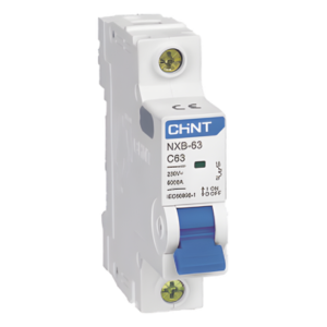 Interruptor Termomagnético DIN / 1 Polo / 6 A / 6 kA / 110-415 VCA / Rango -40 °C a 70 °C