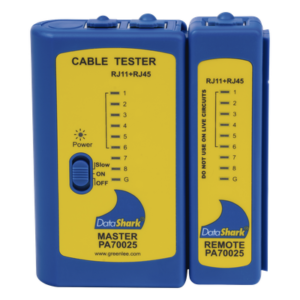Probador de Cables de Red / Detección de Fallas / LEDs por Pin / Unidad Remota Incluida