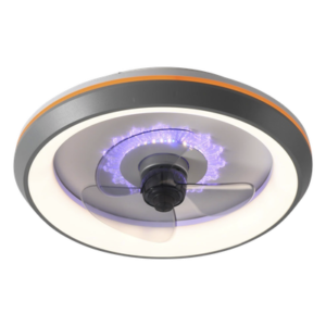 Ventilador de Techo con Luminario LED / 88 W / 4500 Lm / 3 Temperaturas de Color / 6 Velocidades / Diámetro 500 mm (19.7 in) / Control Remoto