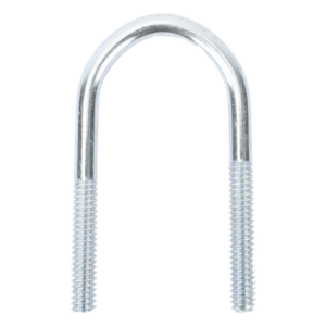 Abrazadera Tipo U / 1 pulgada / Acabado Electro Zinc / Sin Tuercas Ni Arandelas