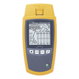 Verificador de Red PoE / 4 Modos Simultáneos / 802.3af/at/bt y UPOE / Pantalla LCD Retroiluminada / Mapa de Cableado Gráfico
